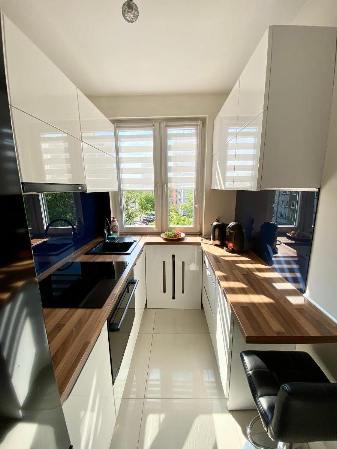 Apartament Glamour Work&Relax, Obok Areny Gliwice, Fv Appartement Buitenkant foto